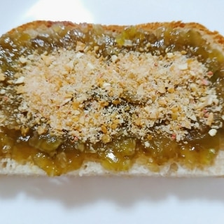 茄子ジャムフルグラ食パン